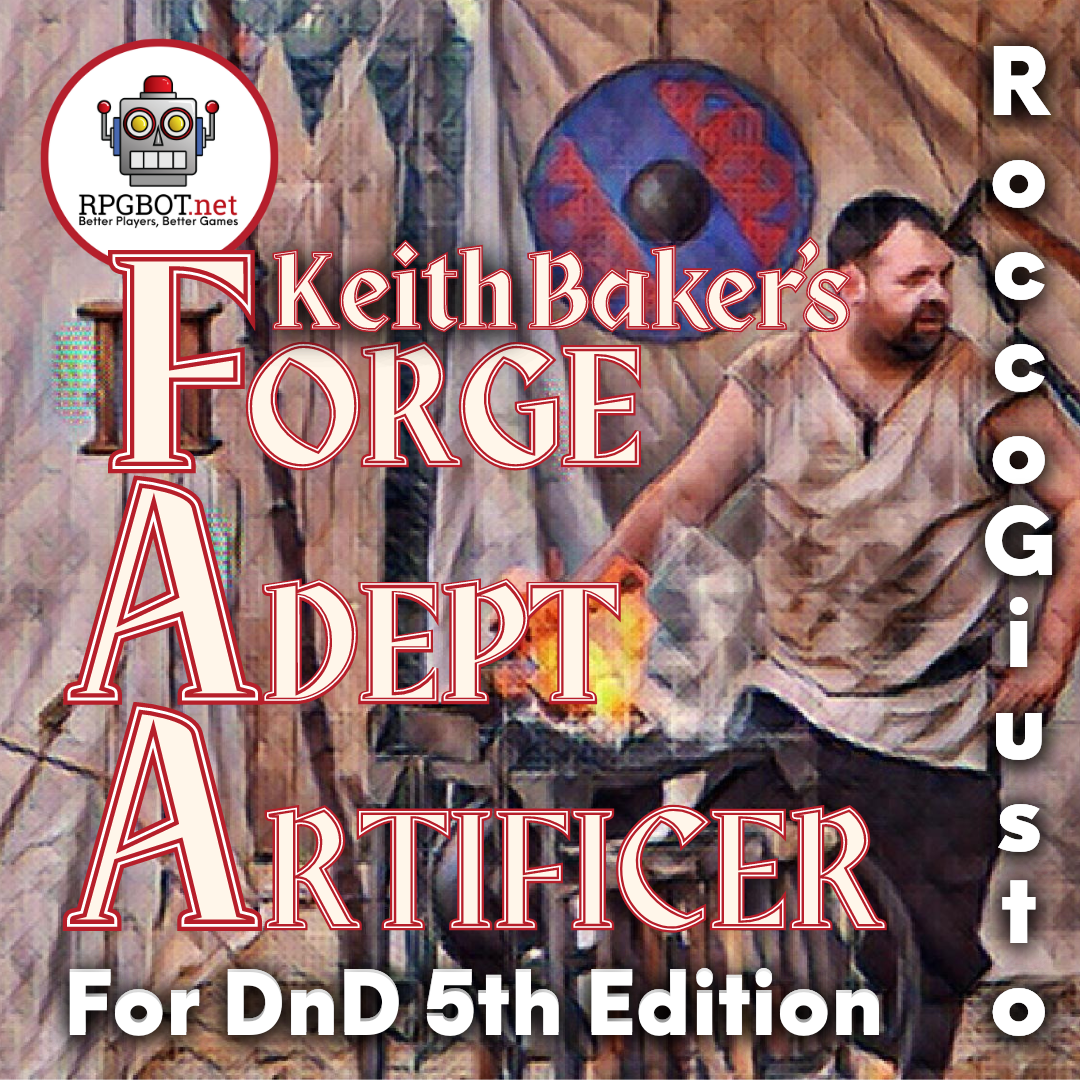 Keith Baker's Adept Artificer Handbook DnD 5e Subclass Guide