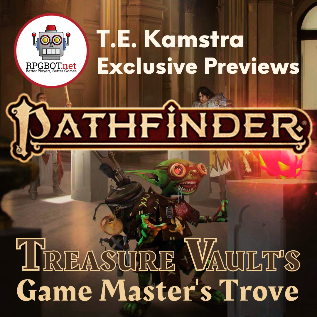 Pathfinder 2e - Exclusive preview of Treasure Vault's Game