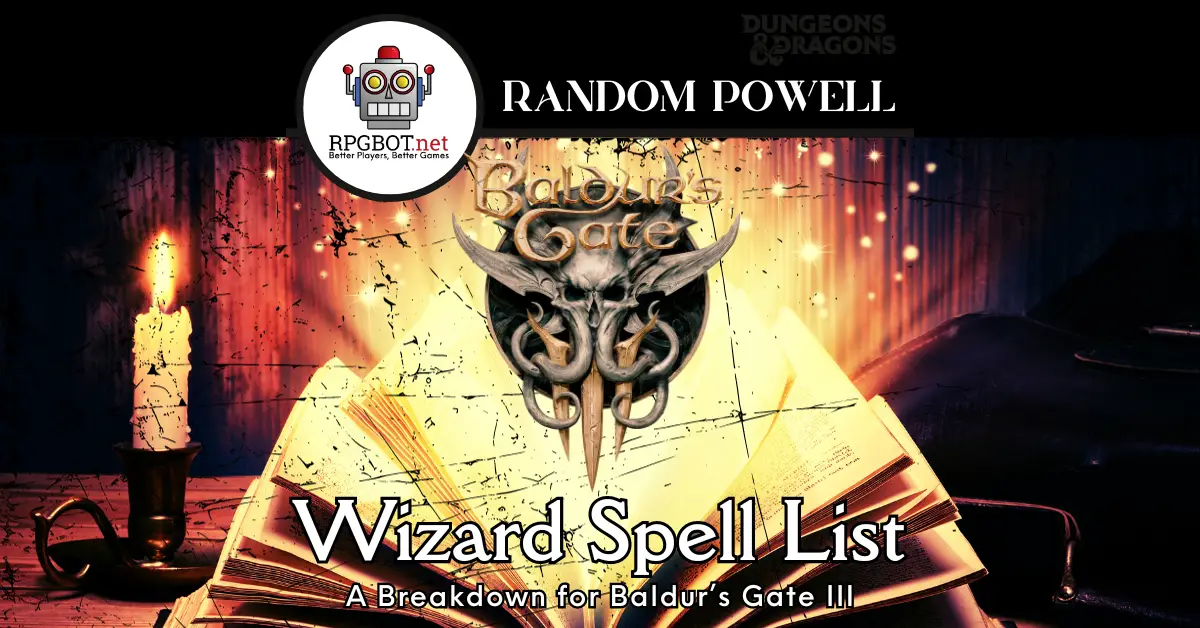 Baldur's Gate 3: Wizard class and spells guide