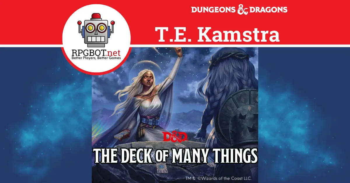 D&D Deck of Many Things Character Folio