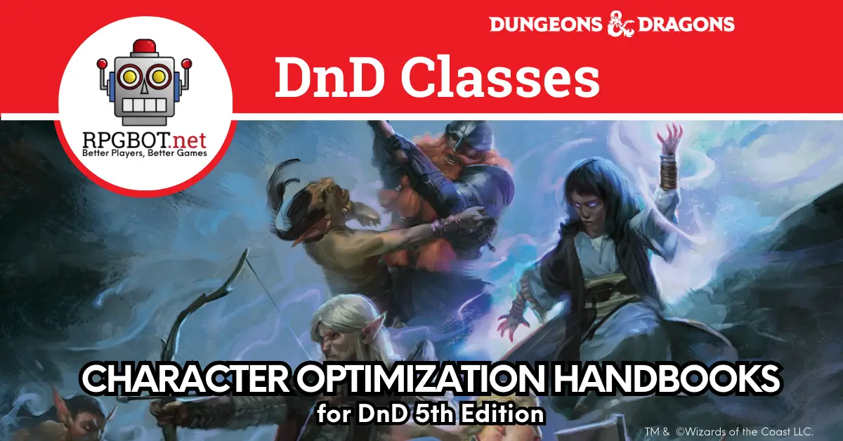 DnD Classes: Handbooks for DnD 5e - RPGBOT