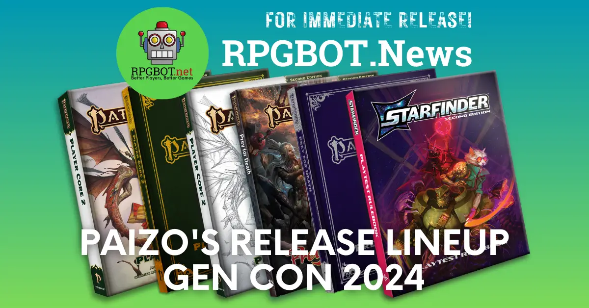 New Worlds to Discover A Look at Paizo's Gen Con 2024 Release Lineup