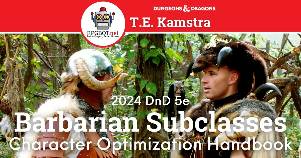 2024 DnD 5e Barbarian Subclasses Guide