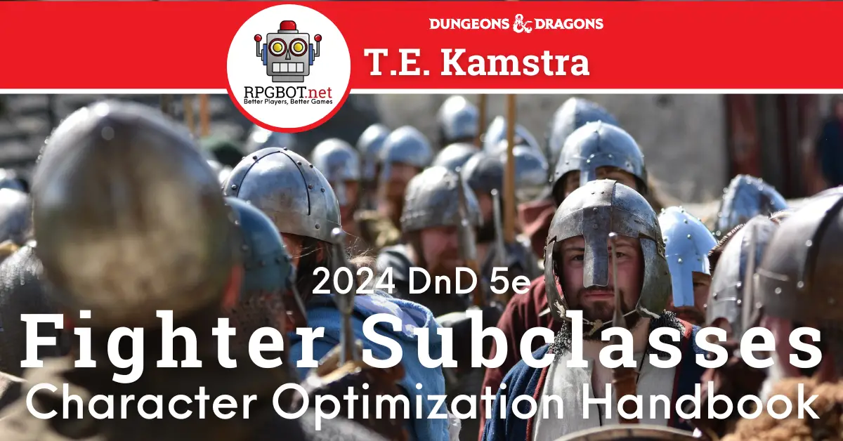 2024 DnD 5e Fighter Subclasses Guide